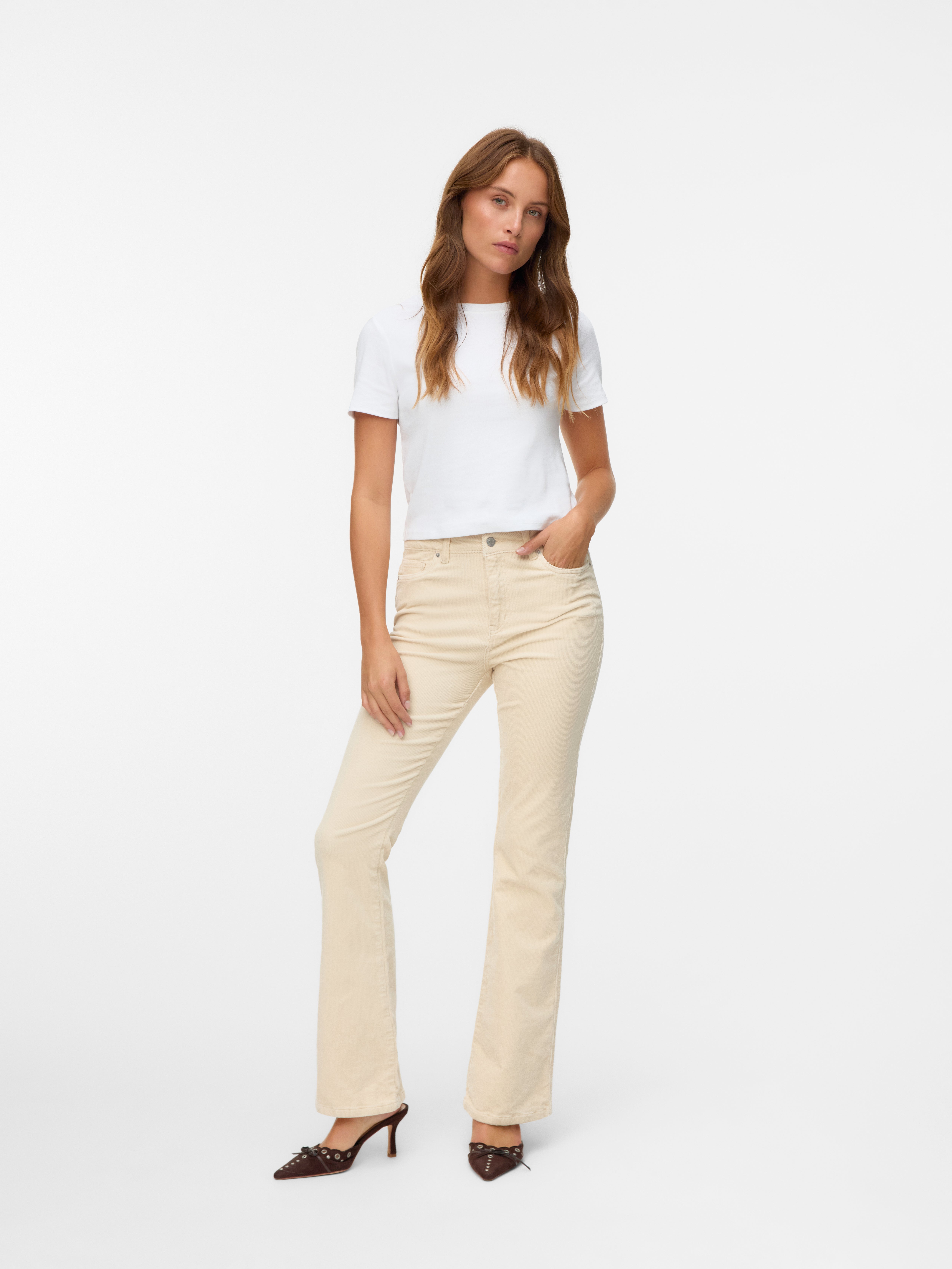 VMSIGA High rise Corduroy Broek