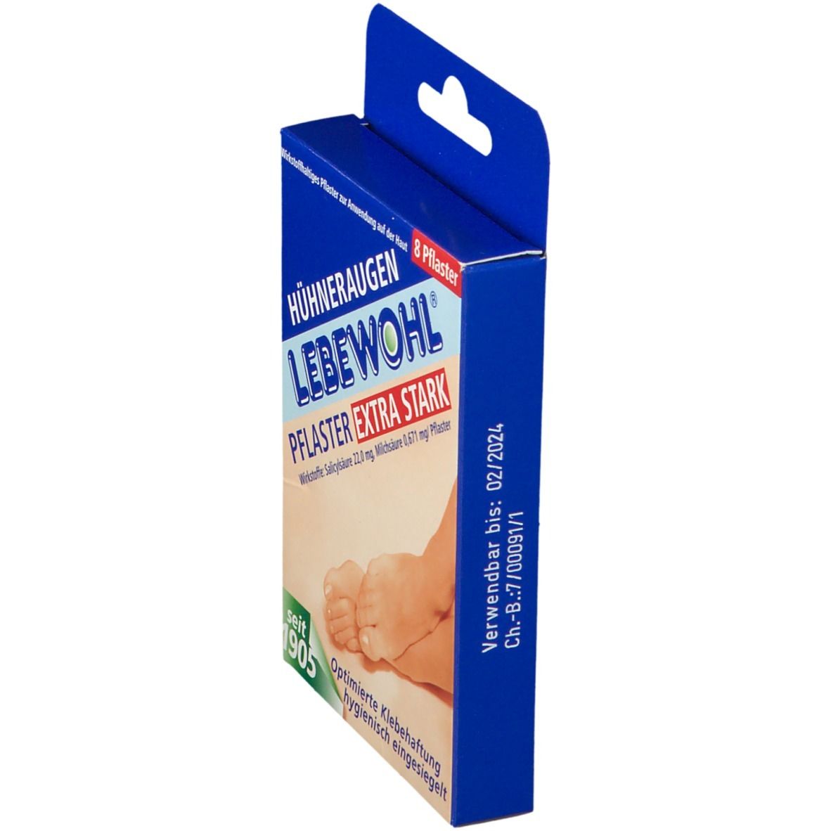 Lebewohl® Hühneraugenpflaster Extra Stark