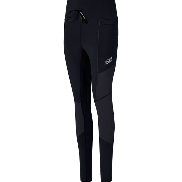 Pantalon escalade LOOKING FOR WILD CLIMBING LEGGING W BLACK MAT