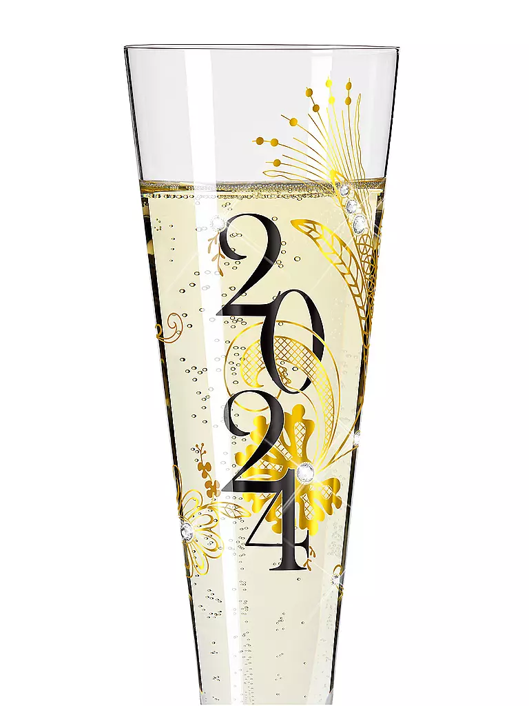 RITZENHOFF Champagnerglas Brillantnacht Champus Ana Vasconcelos 2024 gold