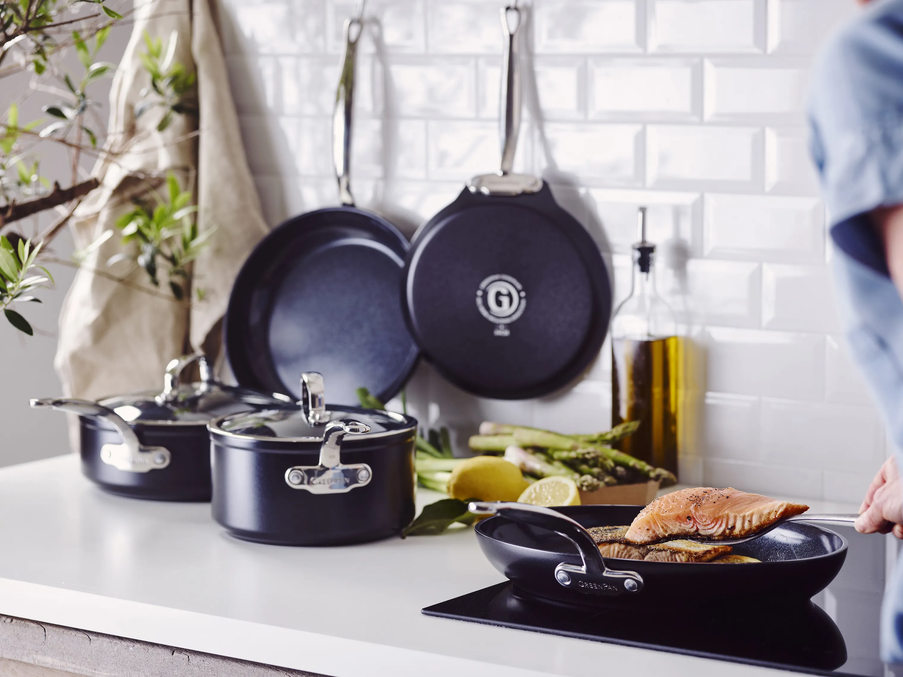 Greenpan Barcelona Pro Fiskepande