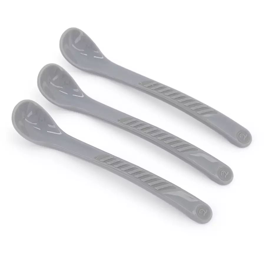 TWISTSHAKE Löffel ab dem 4. Monat 3 Stück in pastell grau