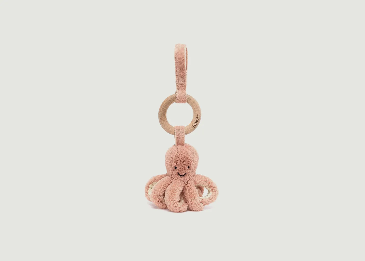 Odell Octopus Anneau en bois Jellycat