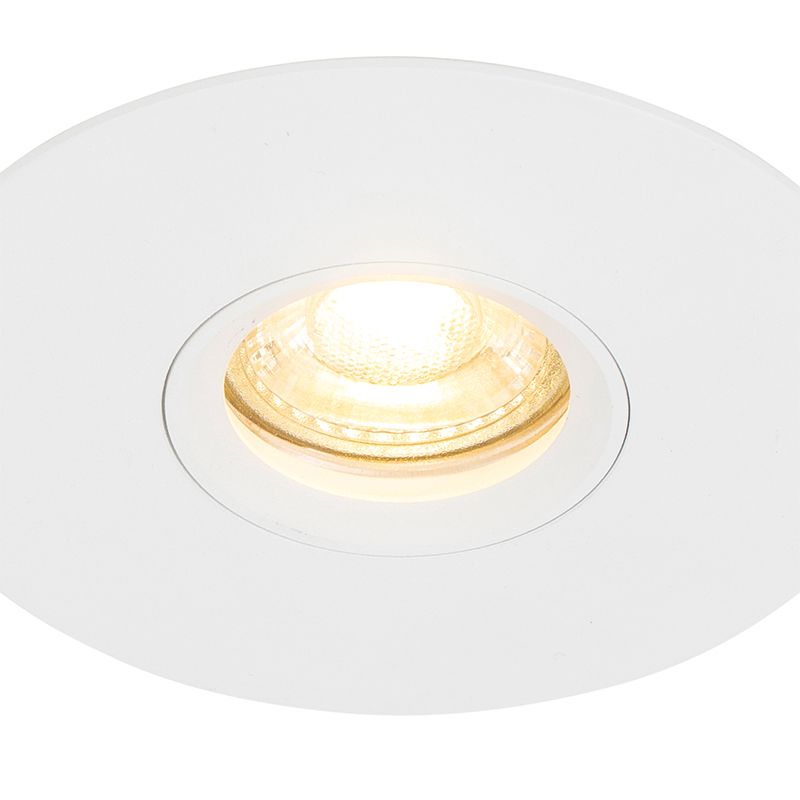 Moderne inbouwspot wit GU10 50mm - Buco