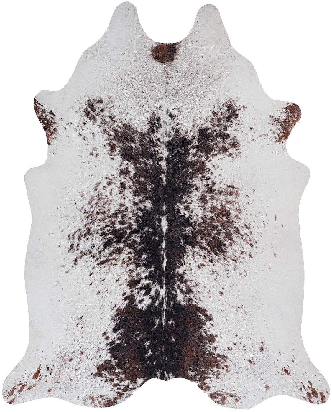 Vloerkleed 191 Brown & White Toledo B155 x D190 x H0.5 cm