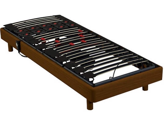 BULTEX - Sommier Electrique 90 x 200 Pop Art Sigma 90 x 200 cerisier