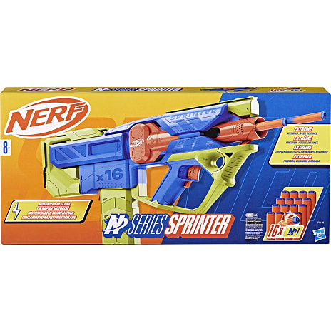 Nerf N Series Sprinter blaster m. skumpile