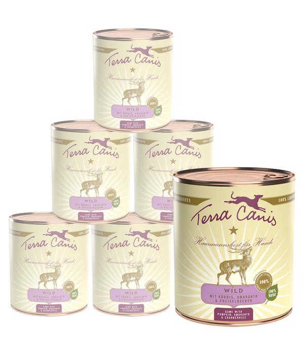 Terra Canis Nassfutter für Hunde Adult Menü,