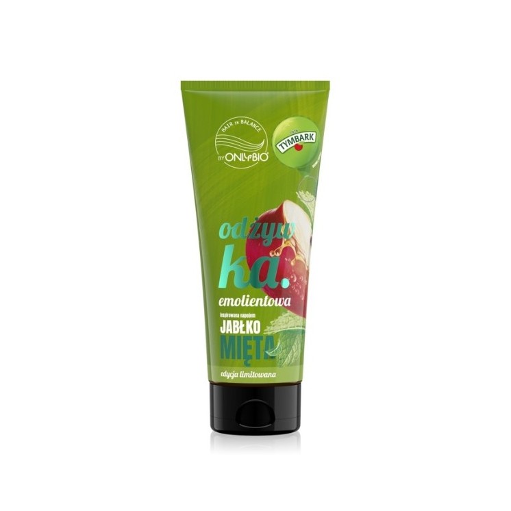 OnlyBio Hair in Balance x Tymbark Emollient Haarspülung Apfel-Minze 200 ml