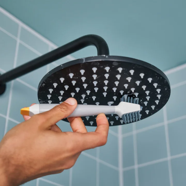 Joseph Joseph - CleanTech 3-in-1 Kleine Reinigungsbürste mit Griff, light stone
