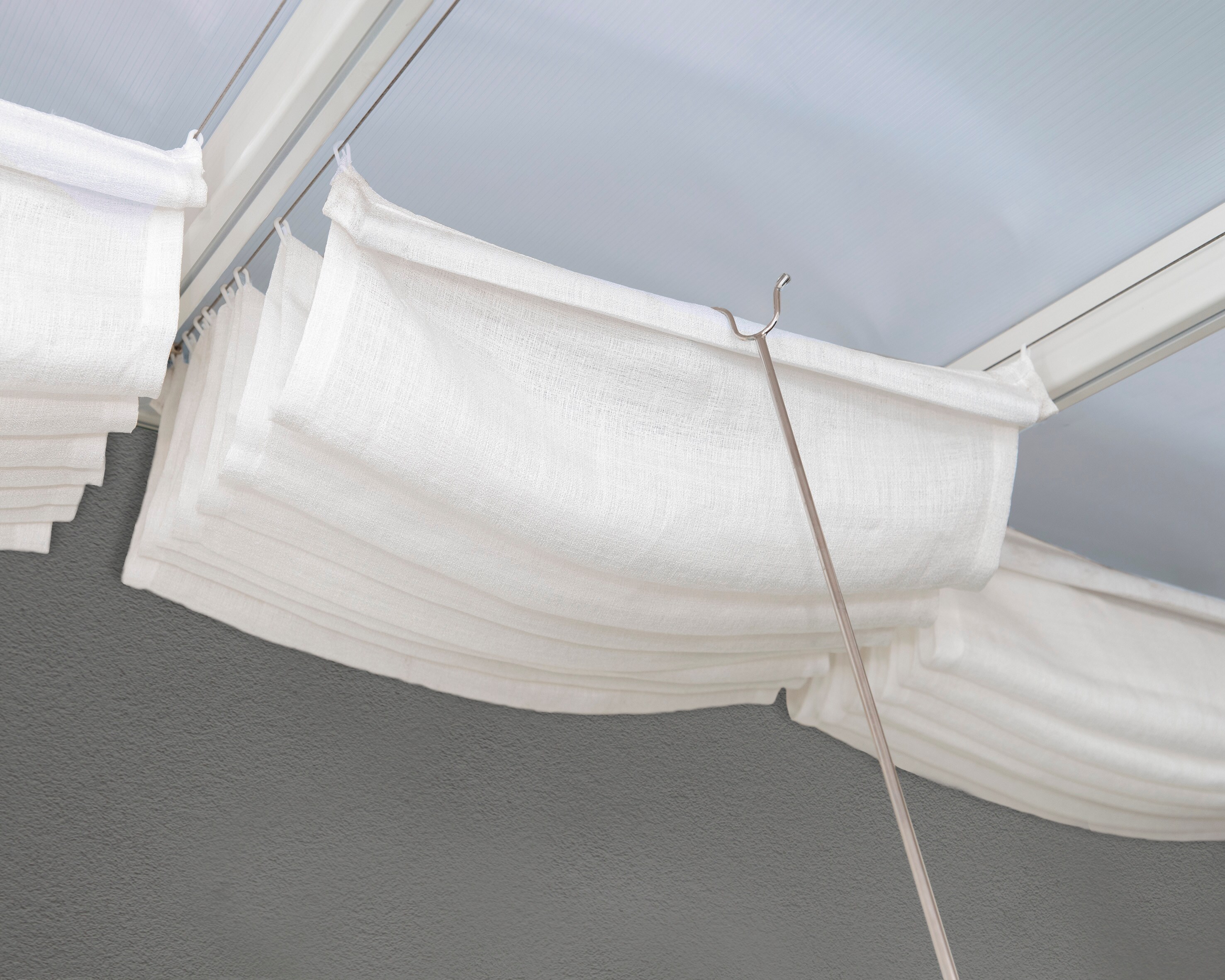 Palram - Canopia | Beschattung, Sonnensegel für 3x9.2 Terrassenüberdachung, weiß