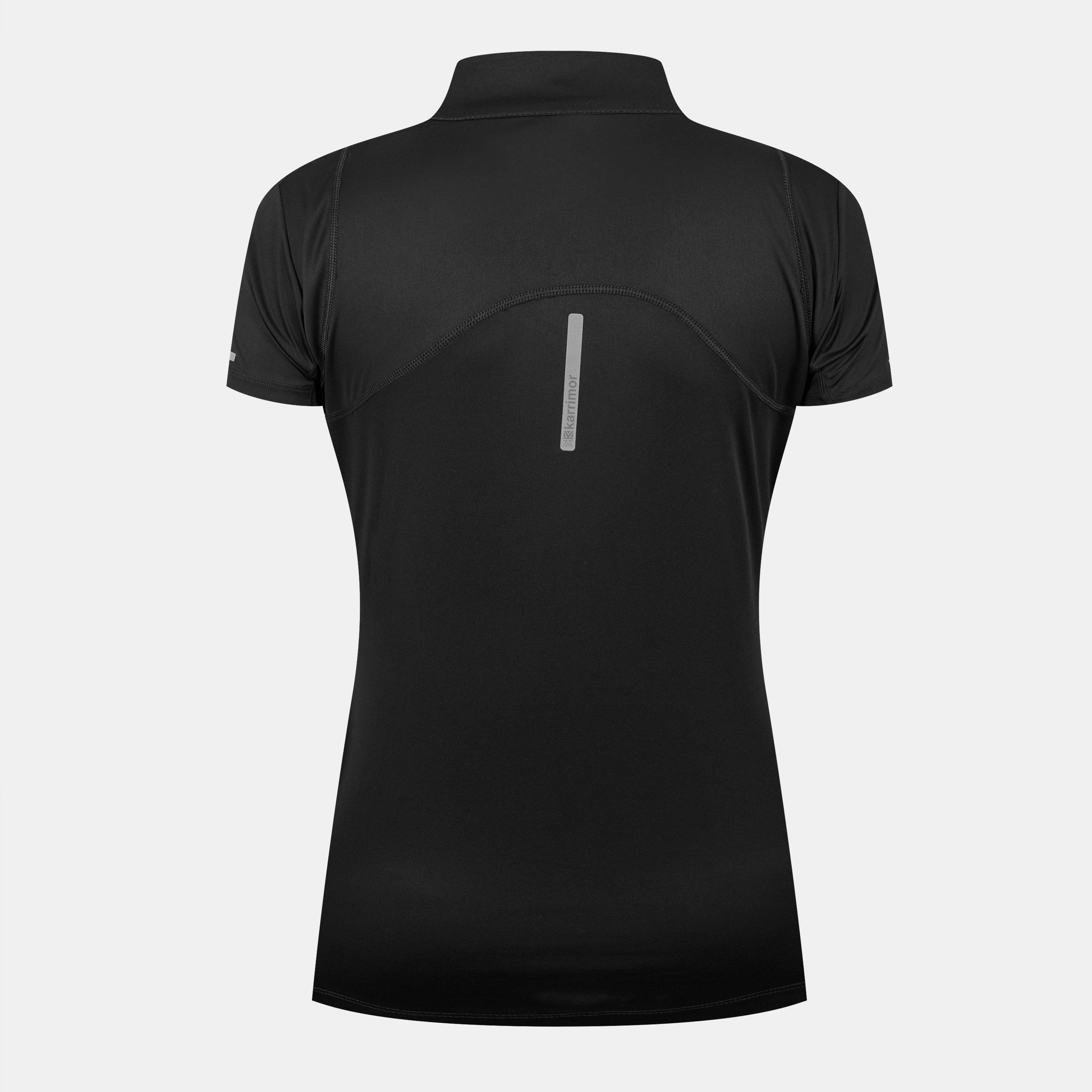 Karrimor Womens Short SleevequarterZip T Shirt
