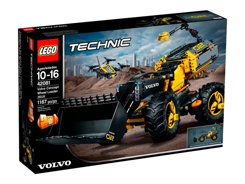 LEGO Technic 42081 - Volvo Concept Wheel Loader ZEUX