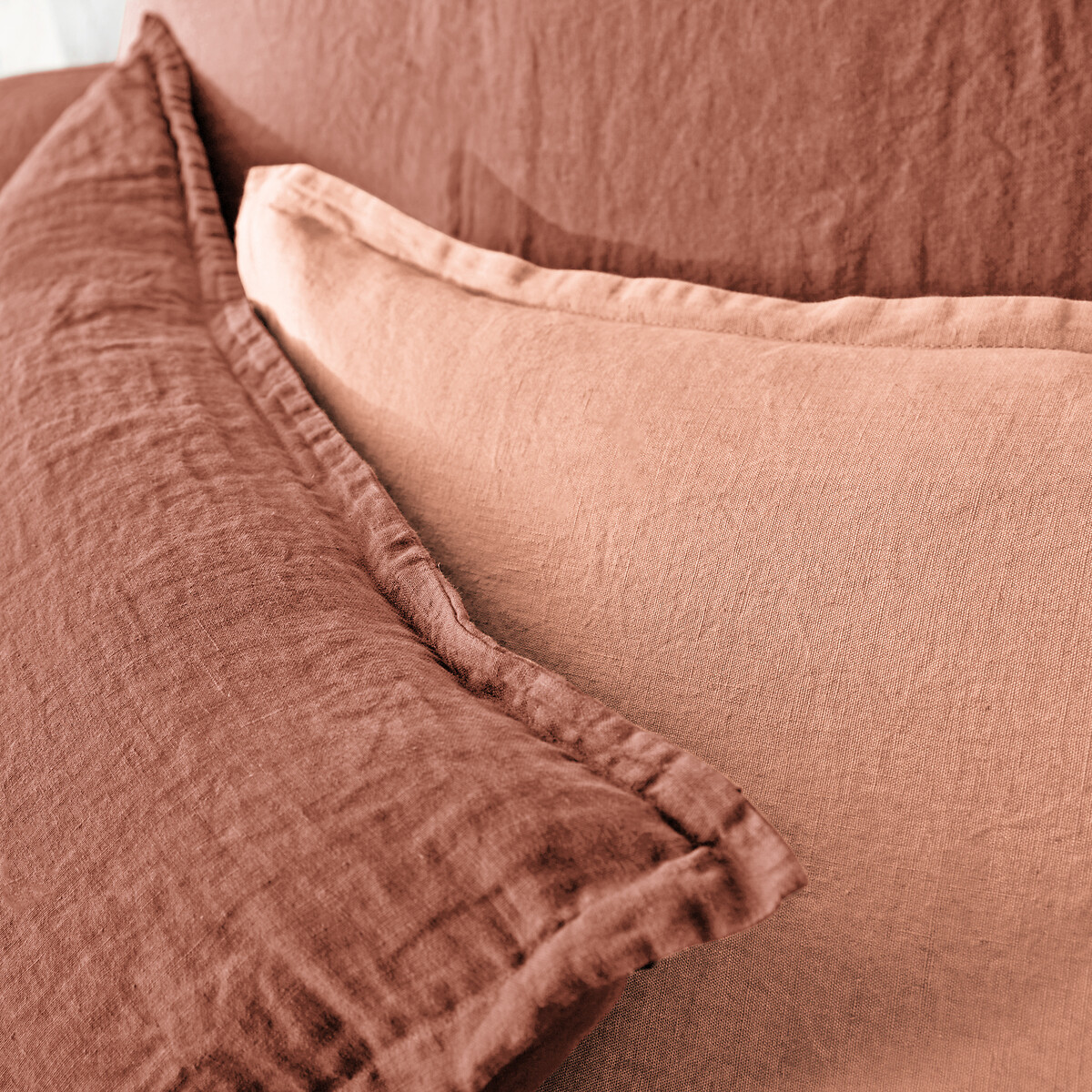 LA REDOUTE INTERIEURS<br>Fronha de linho lavado, Linot
