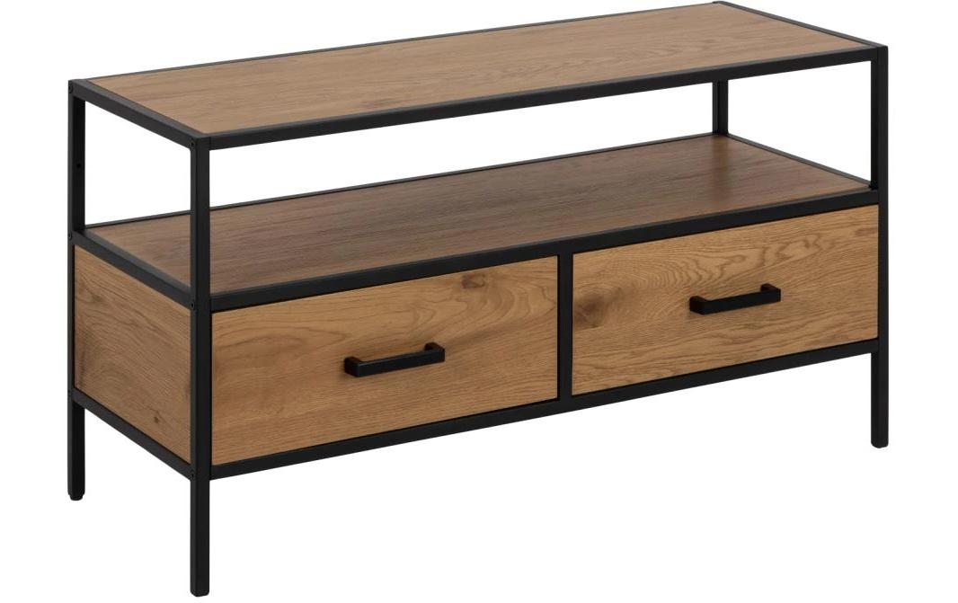 TV-Möbel Seaford 90 x 35 x 50 cm, Eiche<br>TV-Tisch