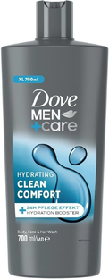 Dove Men Care Hydrating Clean Comfort - Body, Face & Hairwash 700ML