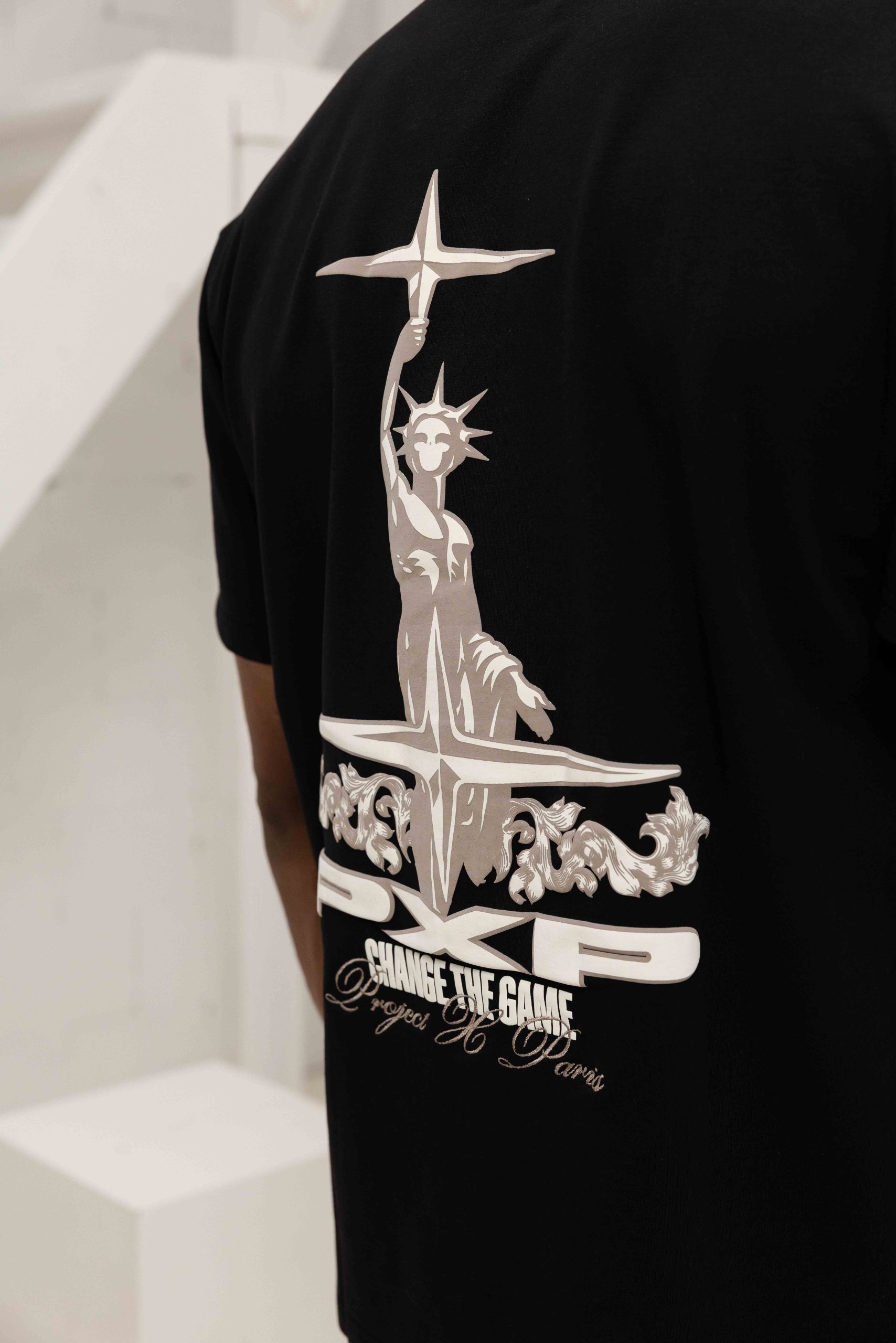 Project X Paris Change The Game T-Shirt Heren Zwart
