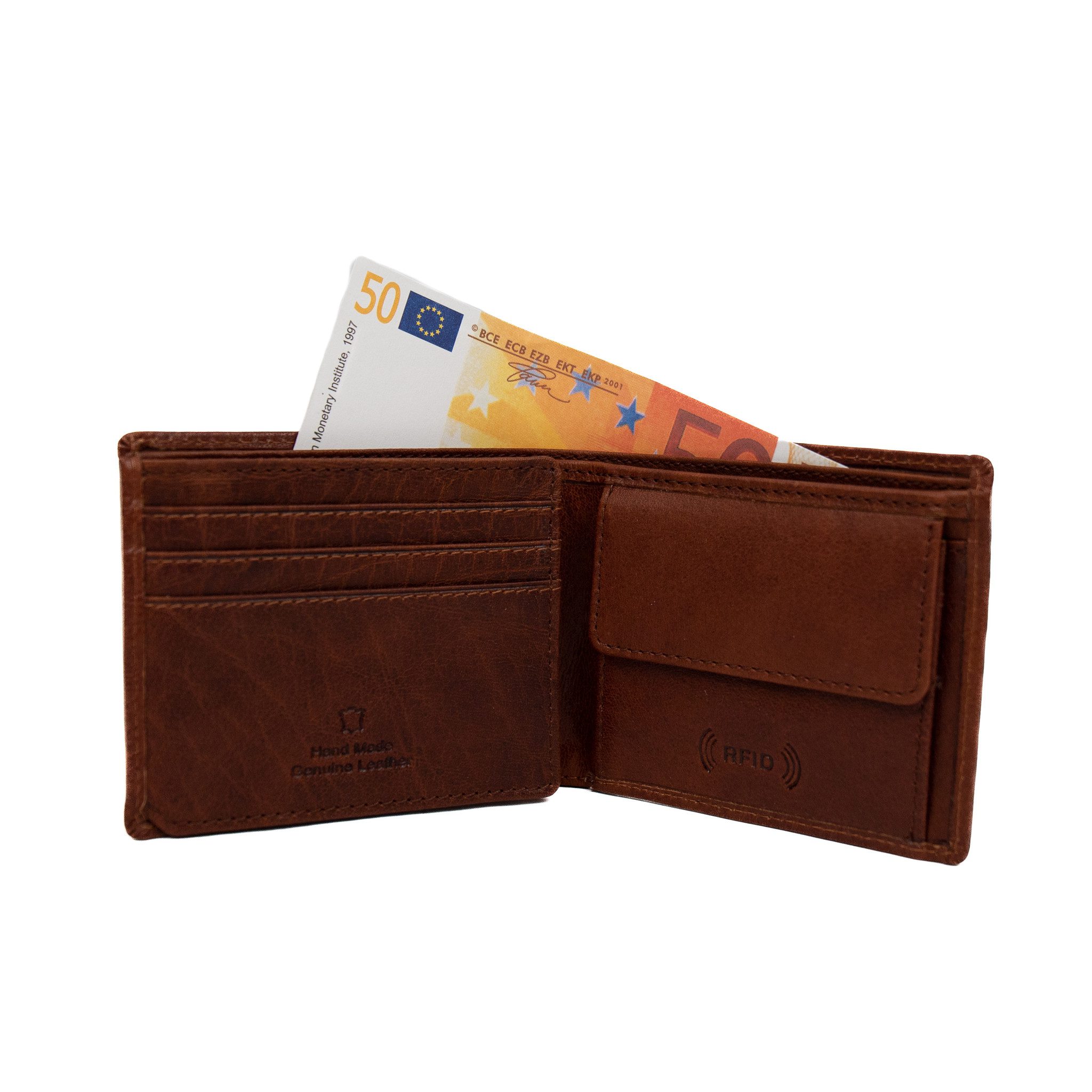 Bear Design Andora Billfold Lucas Cognac AD20149