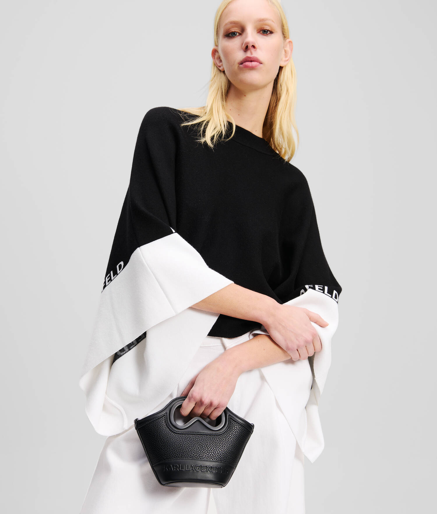 MINI SAC CABAS K/AVIATOR - Noir