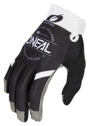 Gants Longs O'Neal Mayhem Brand V.23 Noir / Blanc