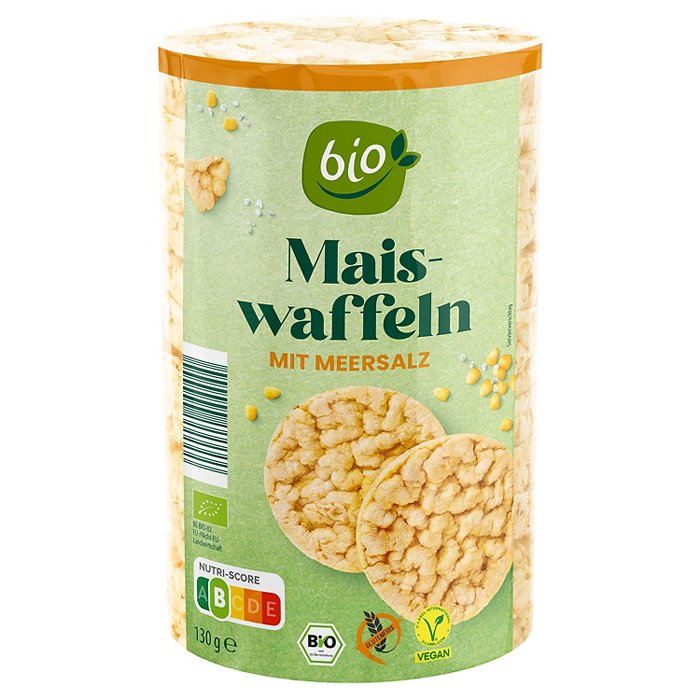 GUT BIO BIO Bio-Maiswaffeln 130 g, Mais