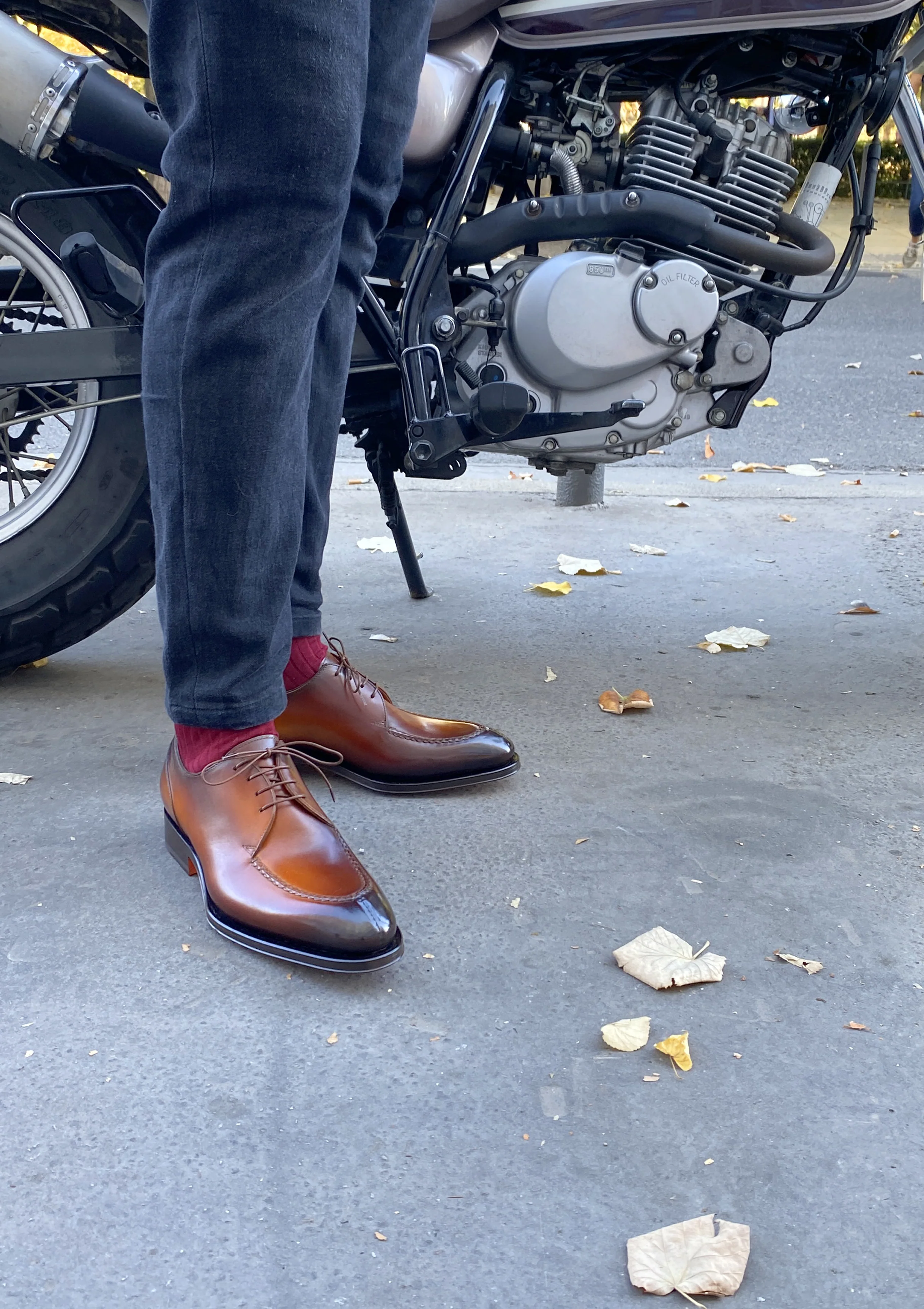 SANTONI - CARTER 18541 FUL COGNAC