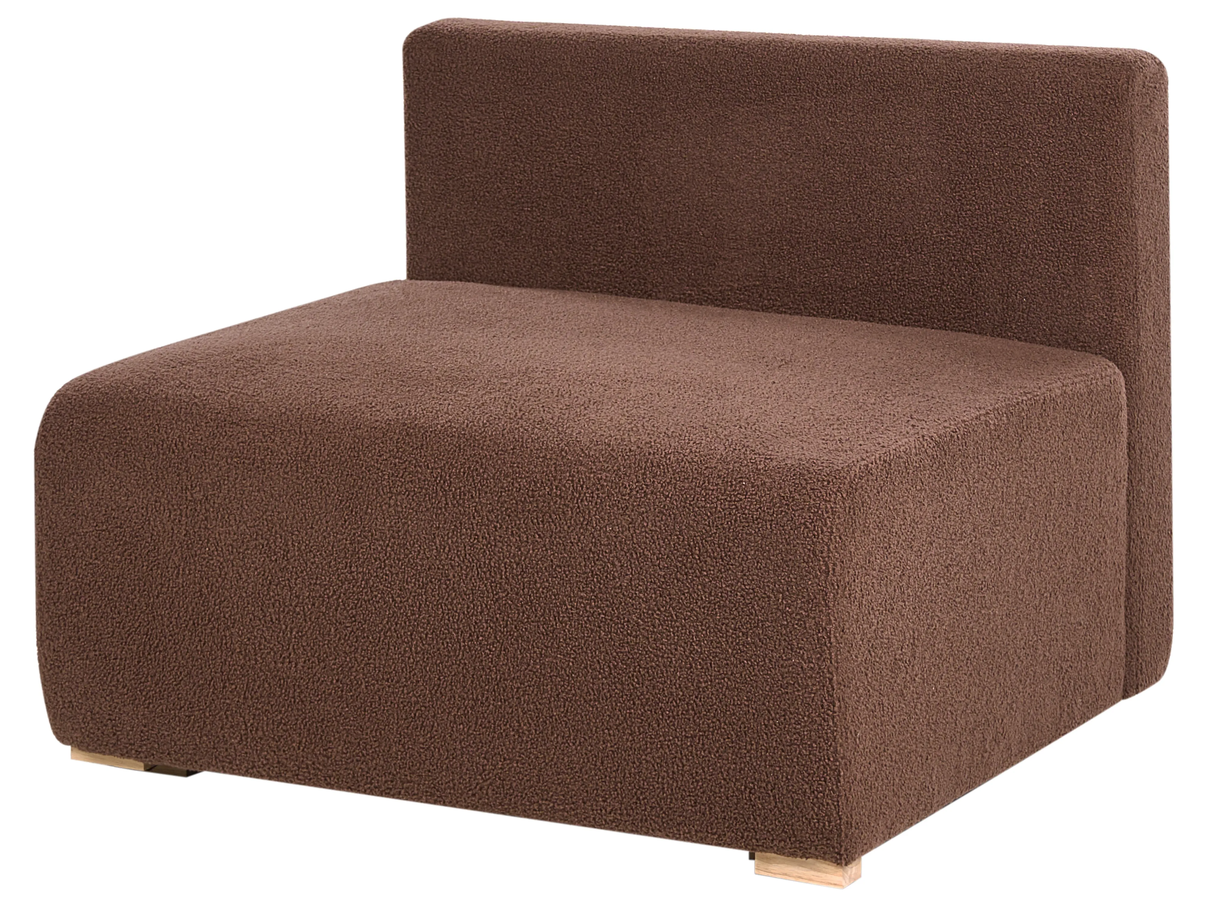Zitmodule NERBO Bouclé Bruin