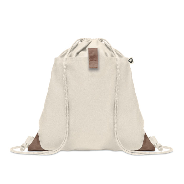 GiftRetail MO6550 - PANDA BAG Sac à cordon en coton recyclé