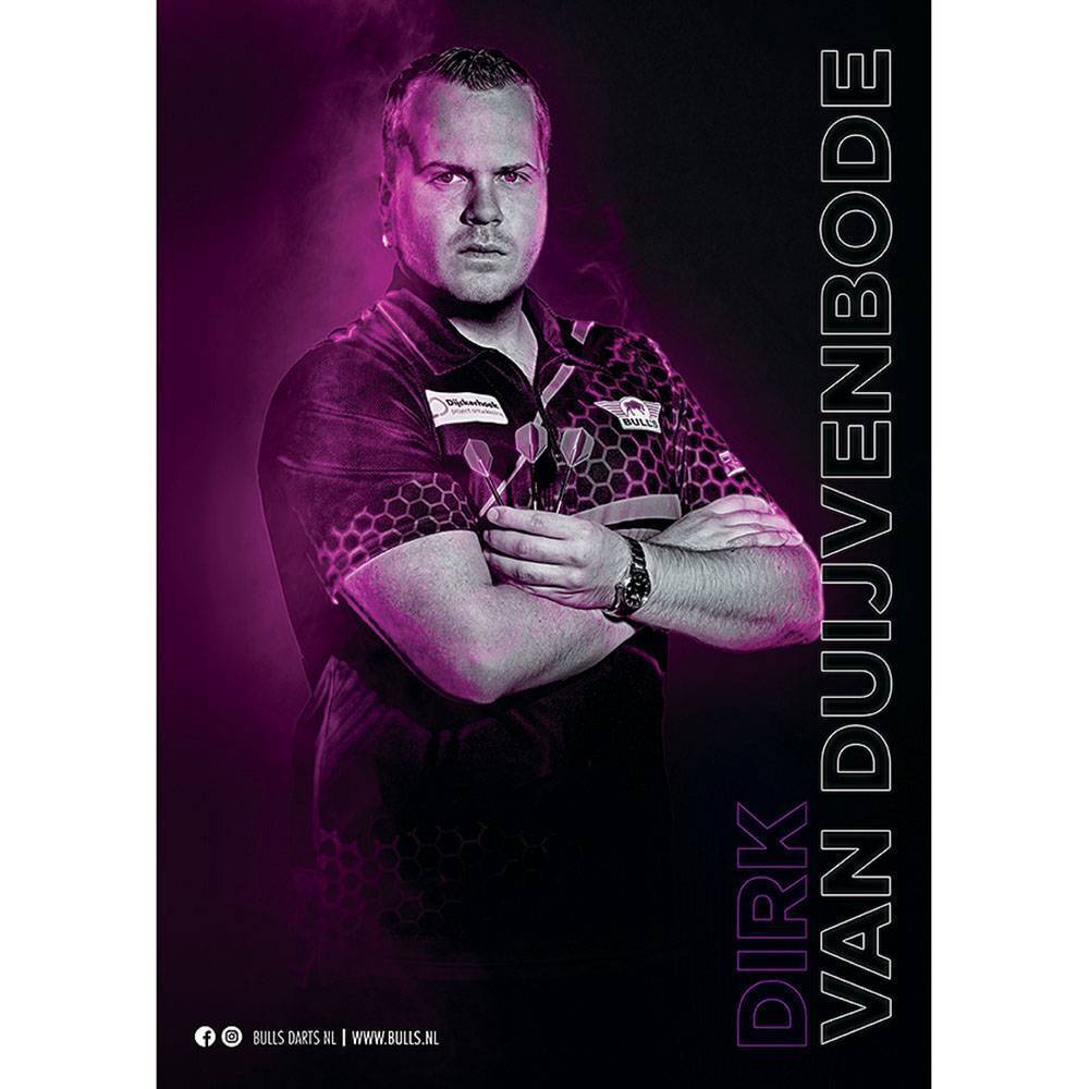 Bull's NL - Dirk van Duijvenbode 2021 A3 Poster