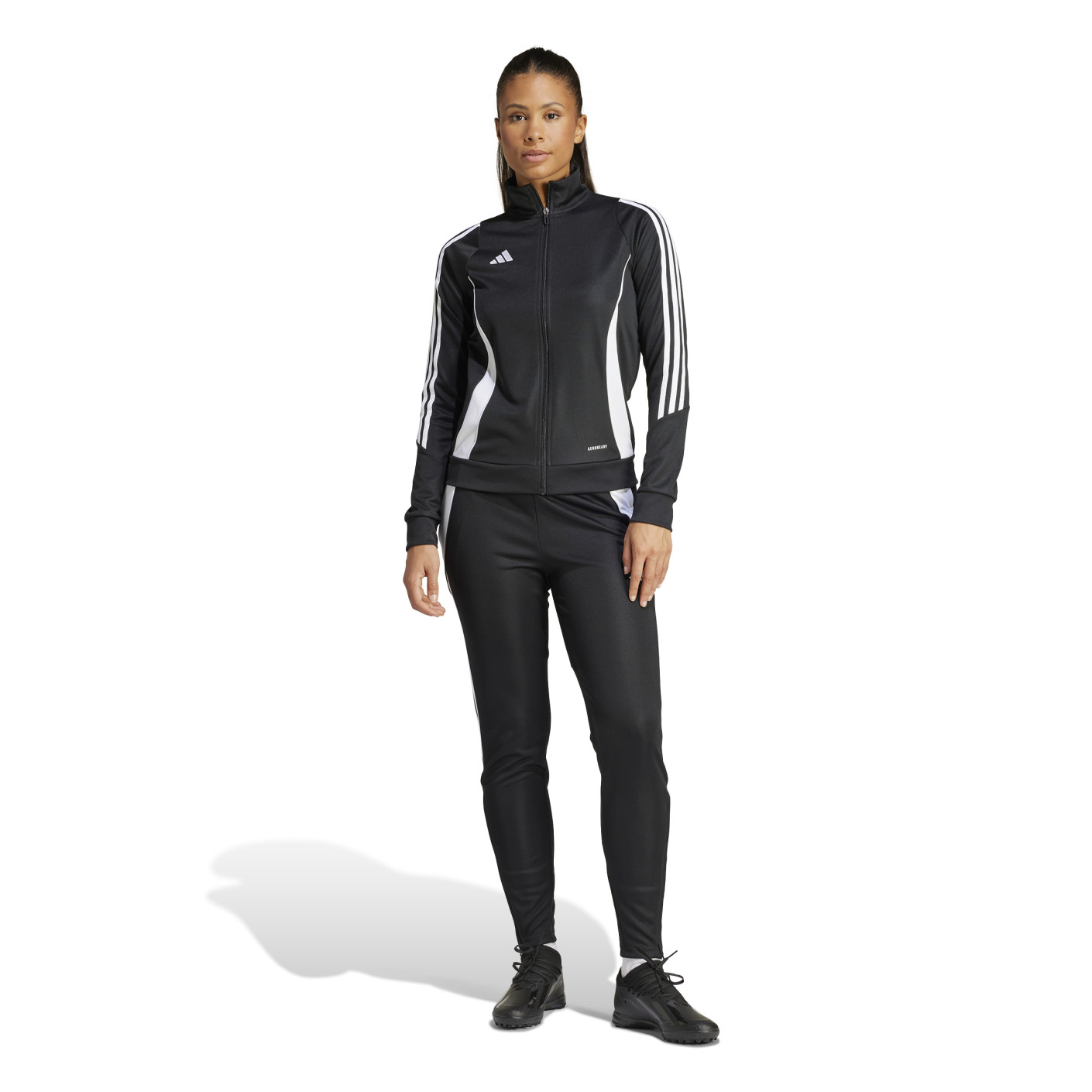 adidas Tiro 24 Trainingspak Dames Zwart Wit