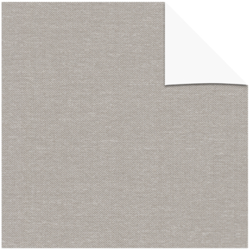 Kleurstaal KARWEI lichtdoorlatend screen rolgordijn vergrijsd beige structuur (28184)