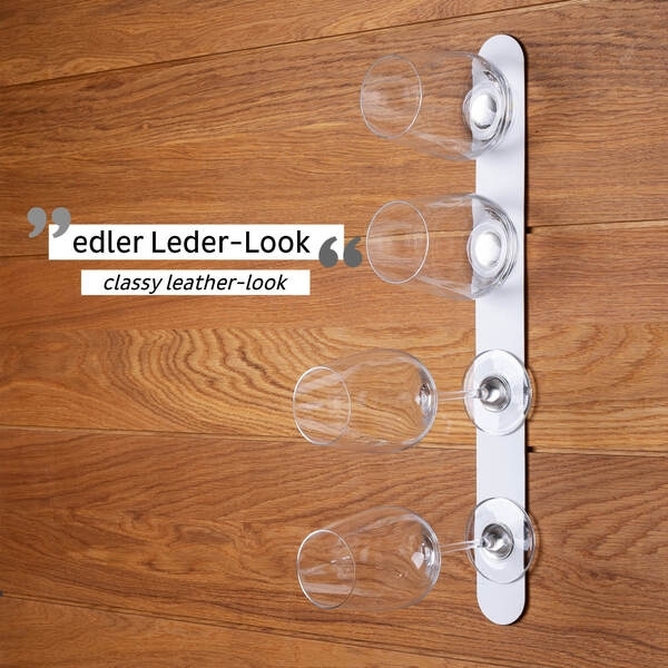 Silwy Metall-Leiste 50 cm für Magnet-Geschirr & Haken