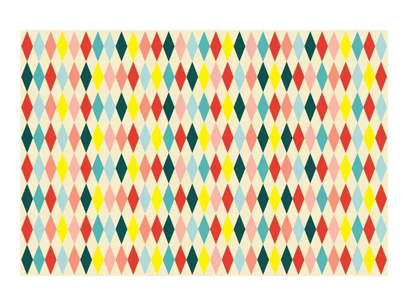 Circus Tafelkleed Gekleurd 1,8m