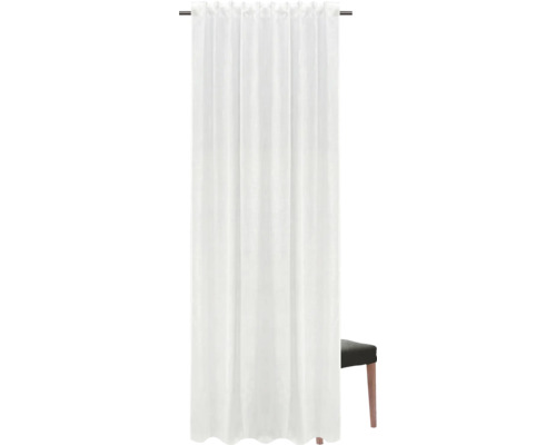 Gordijn met universele band, wit, 135x280 cm