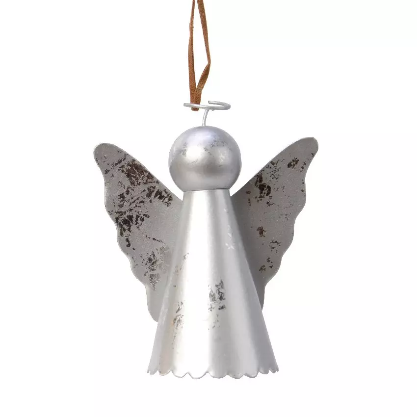 Ange à suspendre (H10 cm) Feria Argent
