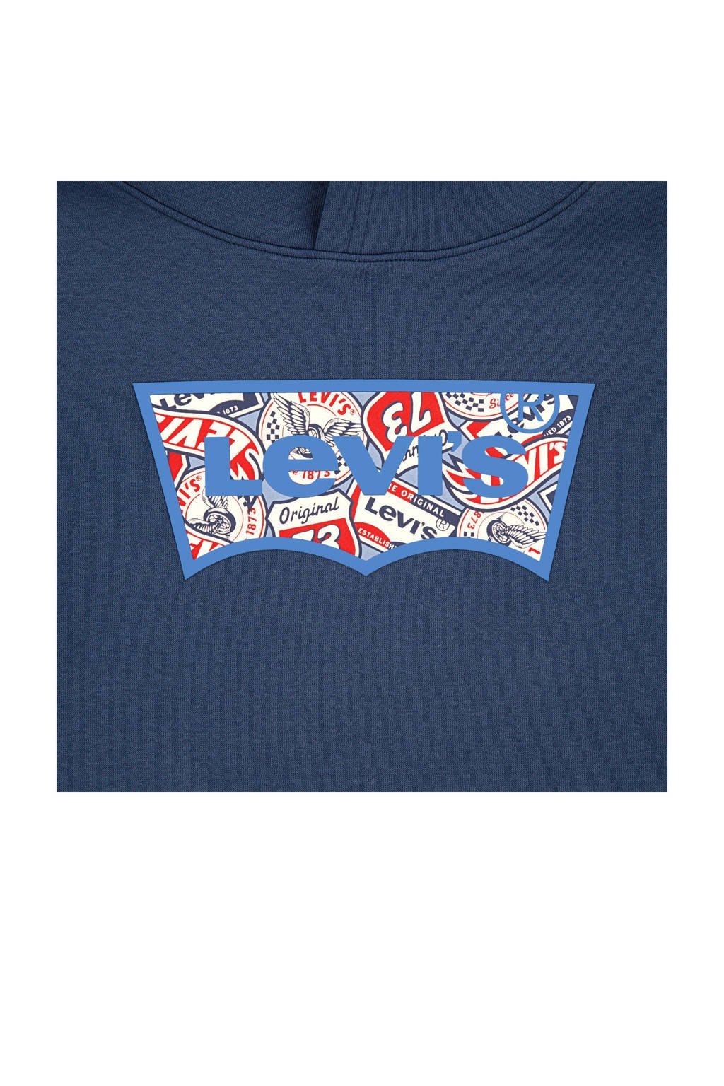 Levi's hoodie donkerblauw