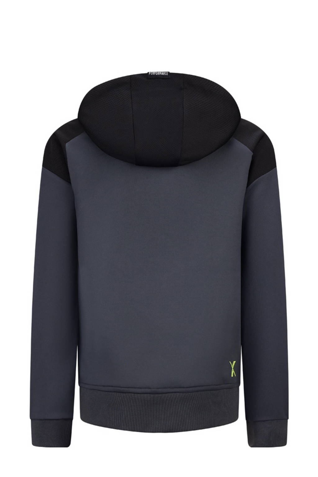 Retour Jeans hoodie Victory donkergrijs/zwart