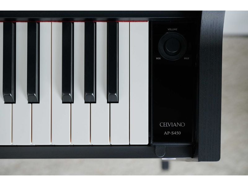 Casio E-Piano CELVIANO AP-S450 Schwarz E-Piano mit Hammer Action Tasten