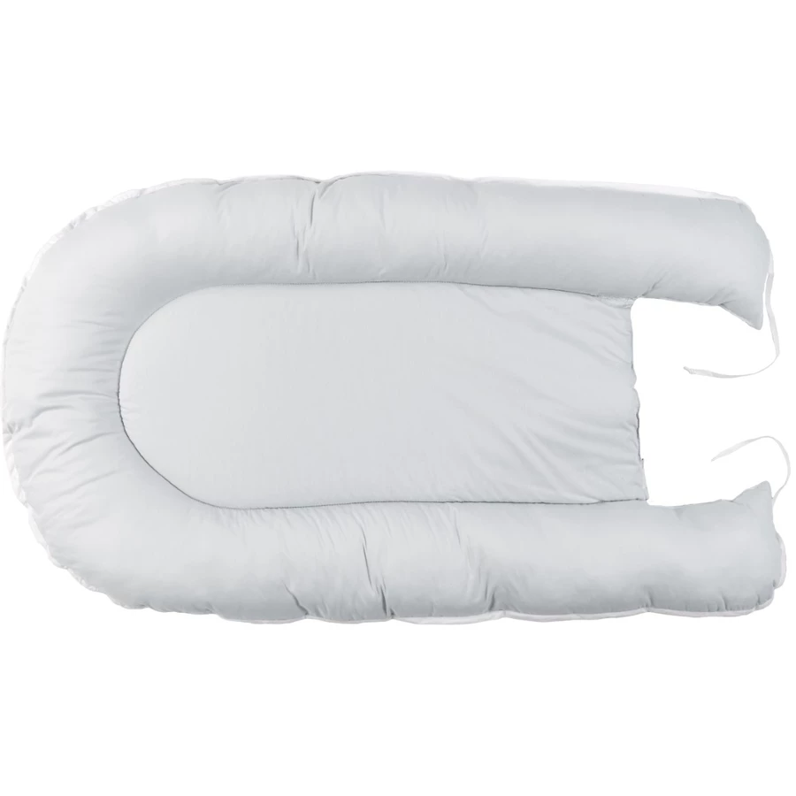 ULLENBOOM Kuschelnest Waffelpique grau