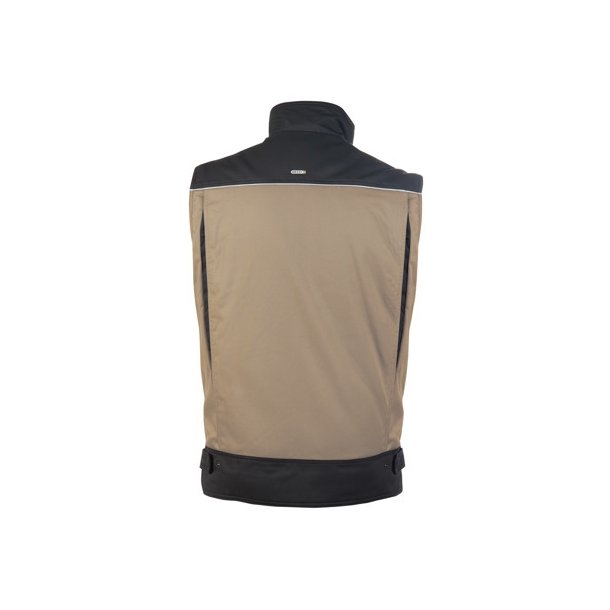 350051 Dassy ® Hulst tofarvet kropsvarmer Kahki