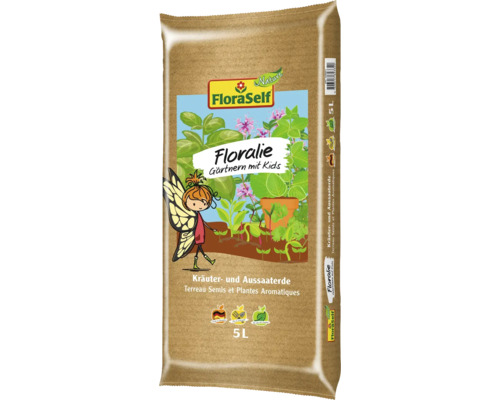 FloraSelf Nature® Floralie 5 L Kruiden- en Zaailinggrond