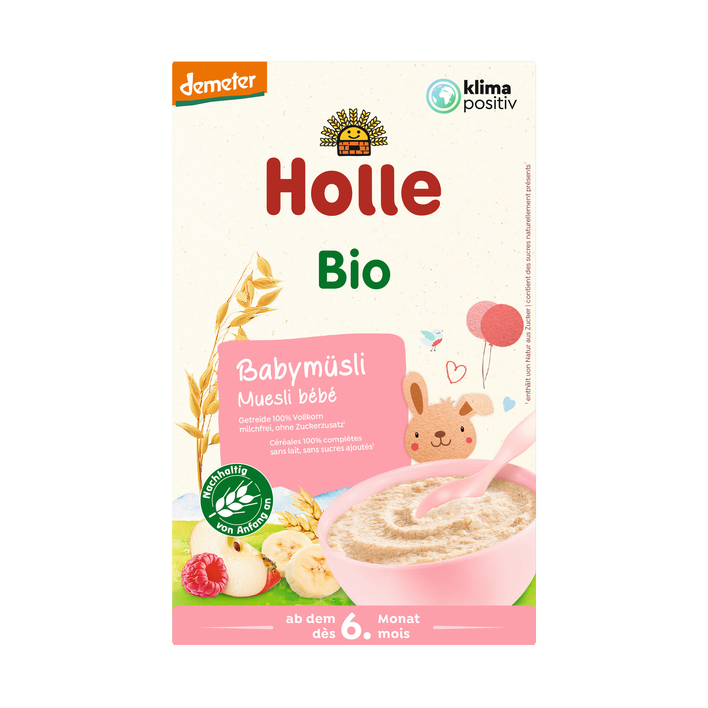 HOLLE Babybrei Babymüesli Bio 250 g