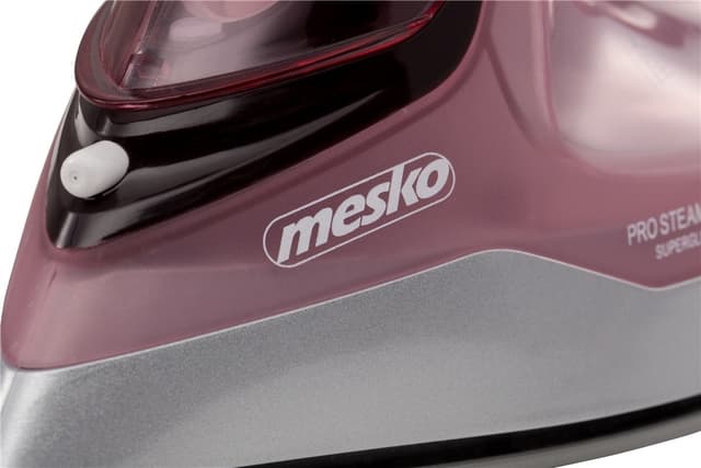 Mesko lyserødt dampstrygejern, 2600 W