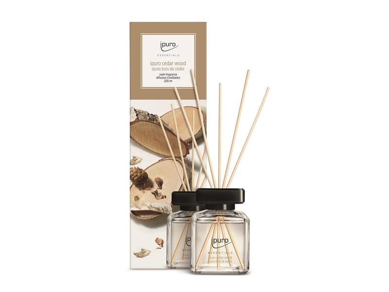 ipuro Duftstäbchen Cedar Wood 200 ml 200 ml Duftstäbchen mit blumig-würzigem Duft