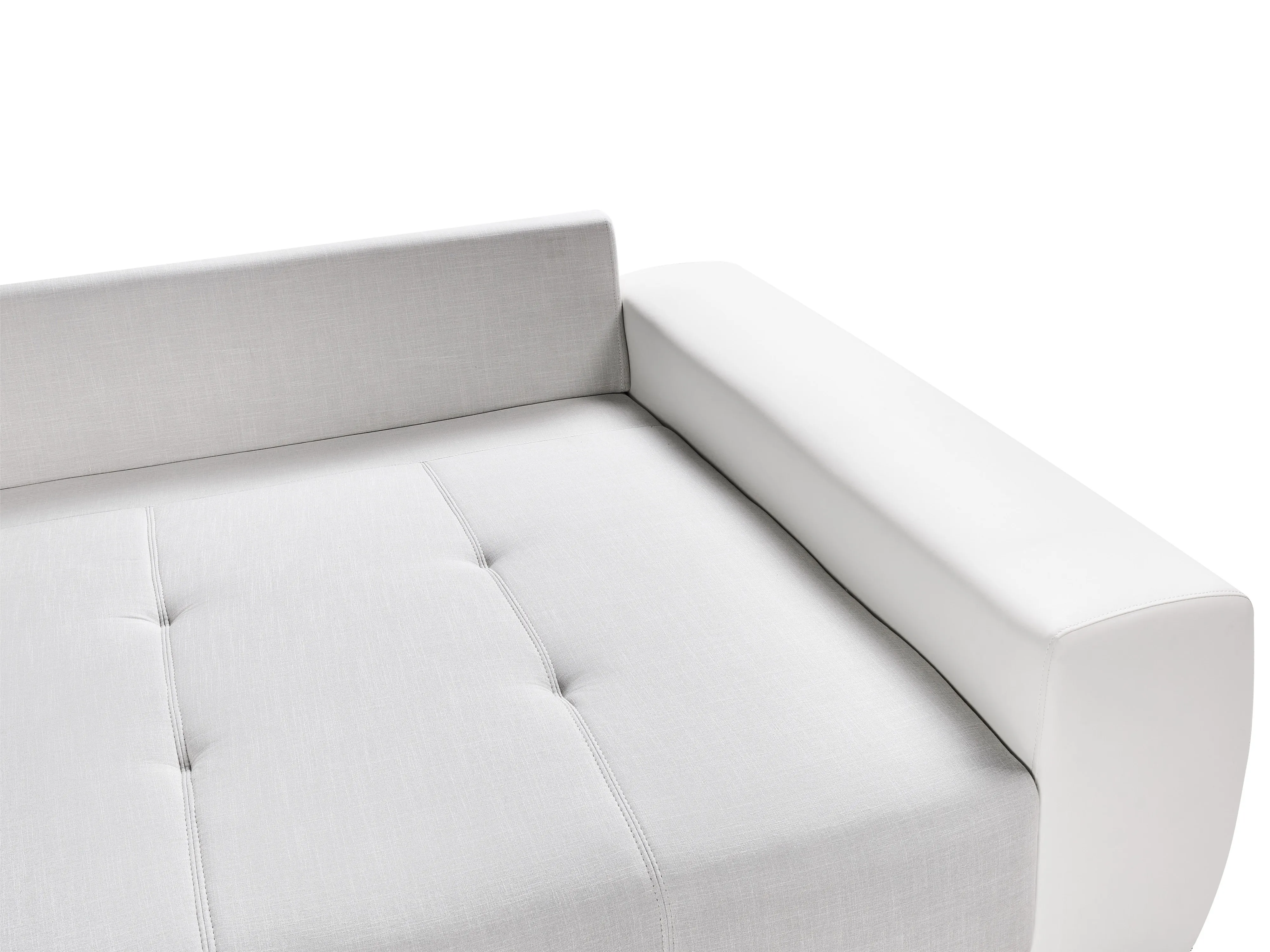 Bank 4-zits TORPO Stof Lichtbeige