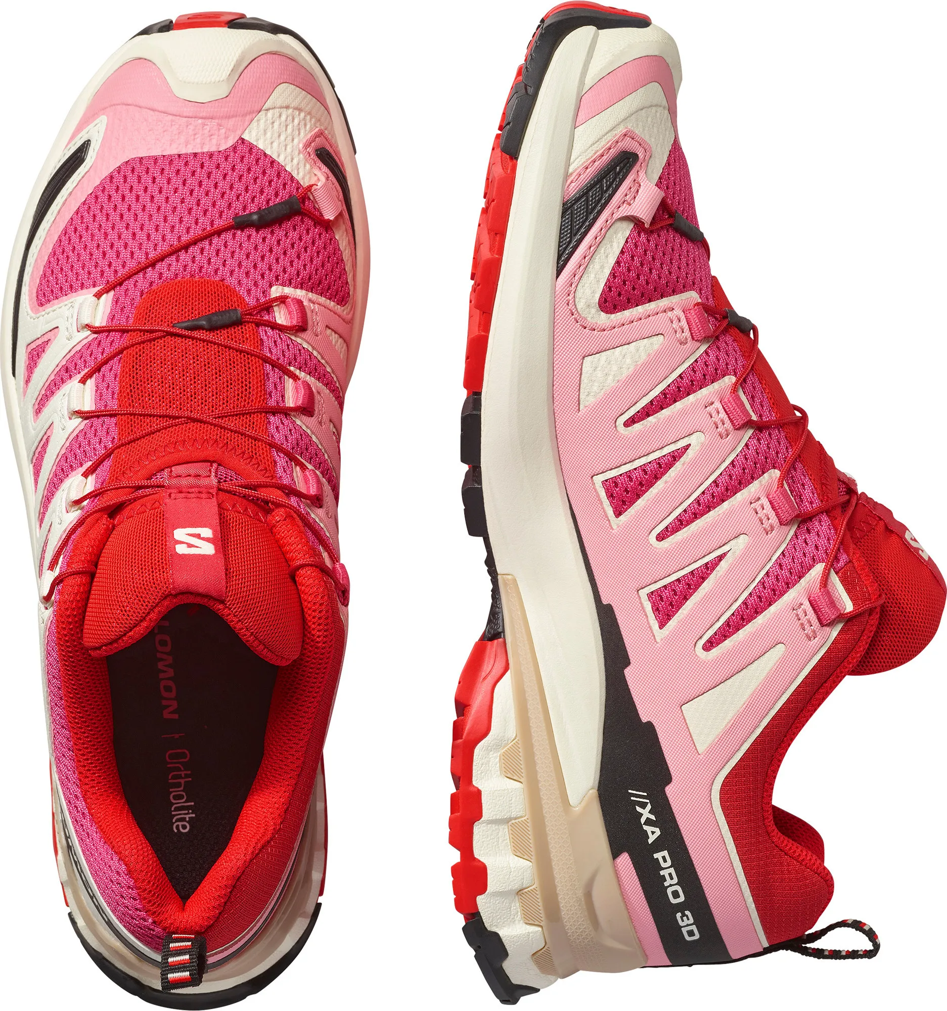 Salomon Women's XA Pro 3D V9 Rouge Red/vanilla Ice/fiery Red