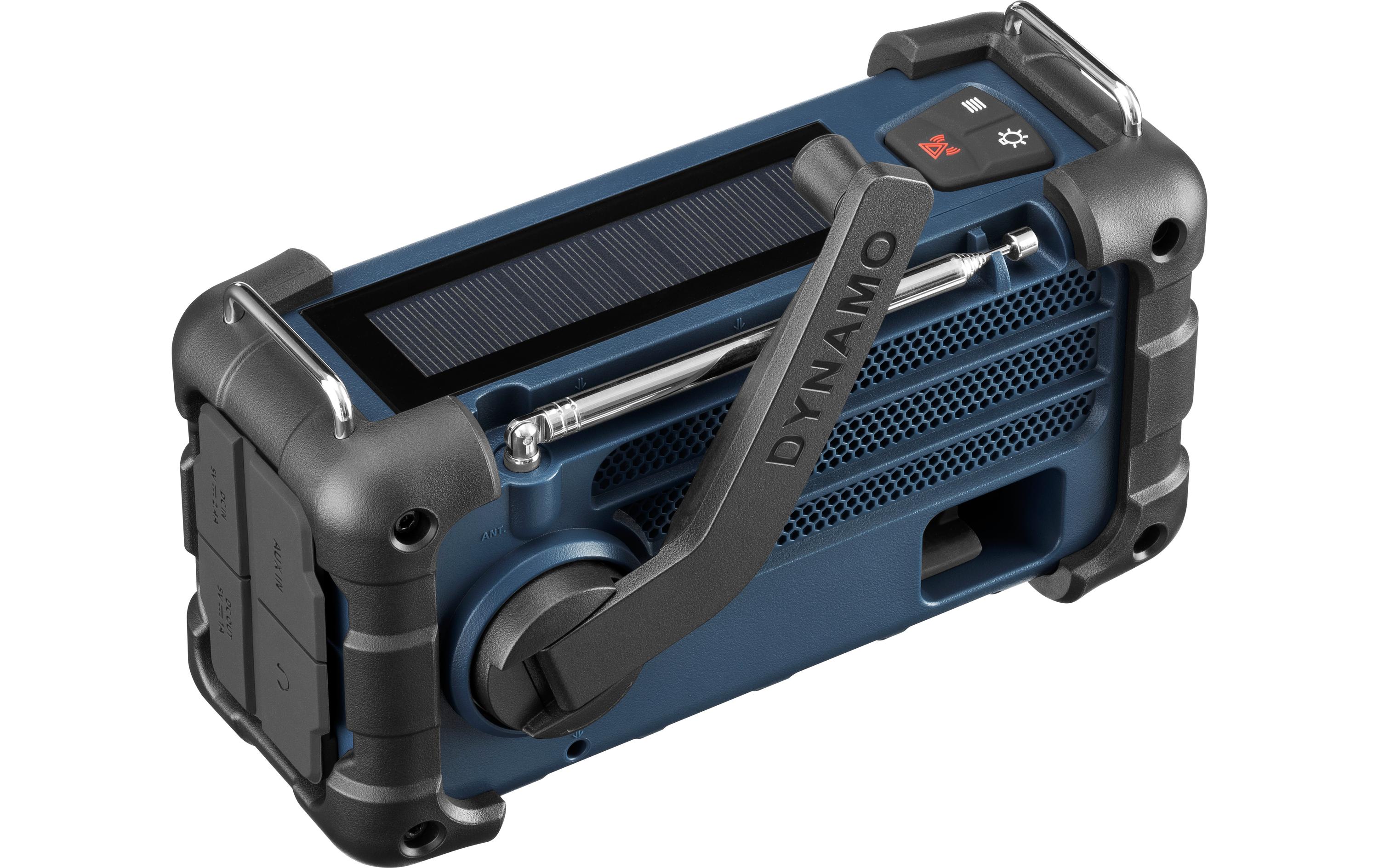 DAB+ Radio MMR-99DAB+ Blau<br>Mehrfachbetriebenes digitales Notfallradio