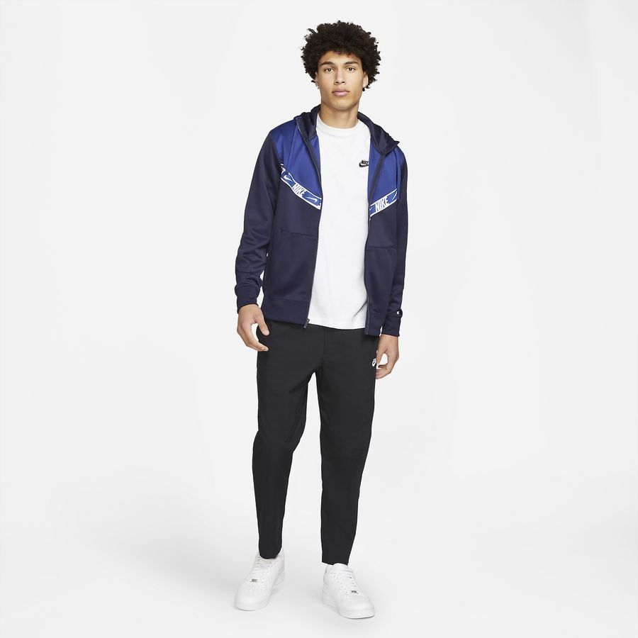Nike Sweat à Capuche NSW Full Zip - Bleu Marine/Bleu