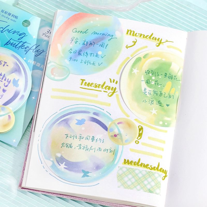 pinkjuava - Bubble Sticky Note (verschillende ontwerpen)
