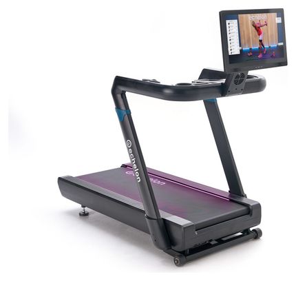 Tapis de course pliable connecté - Modèle STRIDE 8S-22 - ECHELON - Maison/Appartement - Ecran HD 22 pouces pivotant